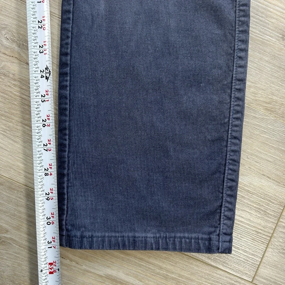 Peter Millar Men 36x31 Superior Soft Blue Corduroy Five-Pocket Pants